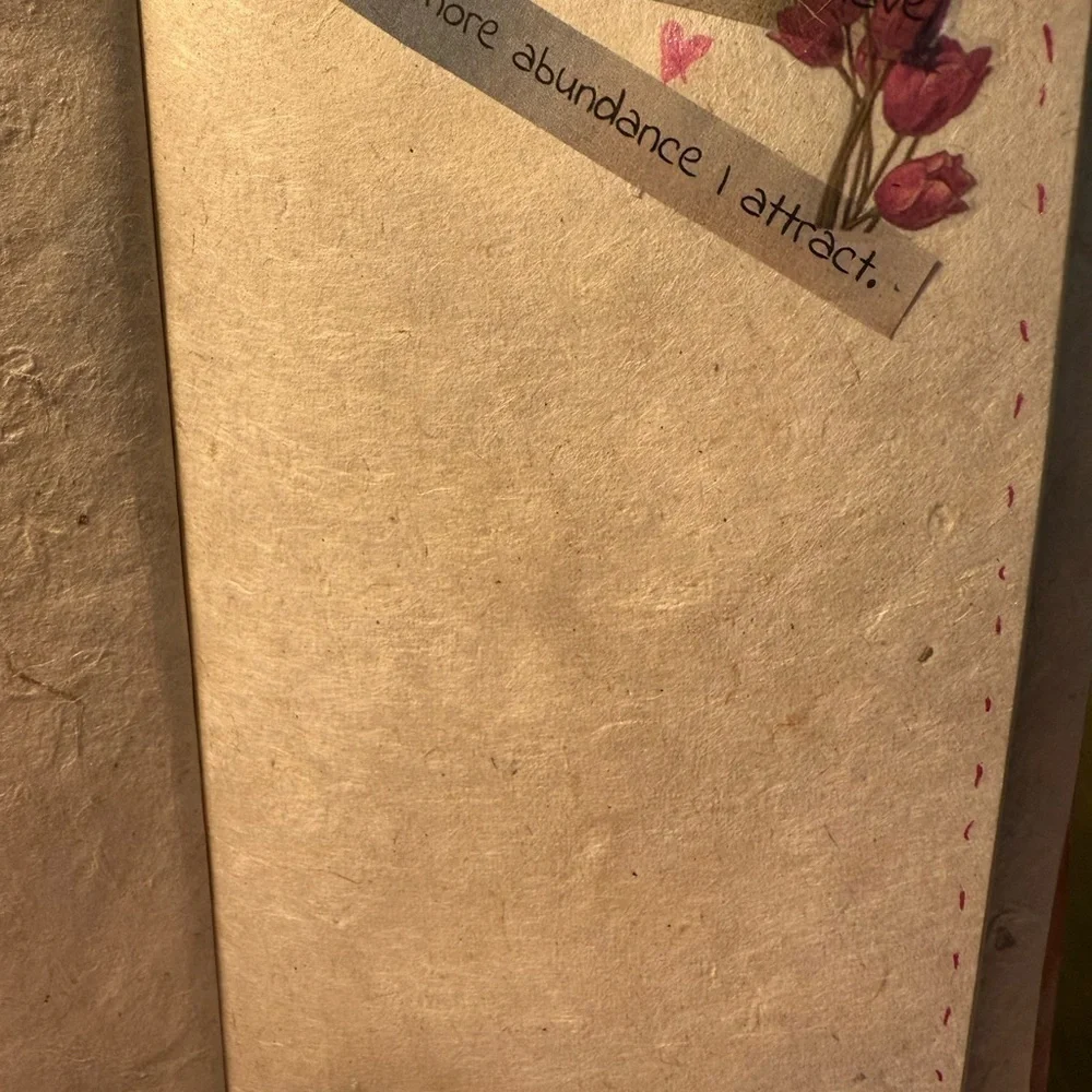 Handmade Aquarius Sign Journal 8x5 28 Pages
